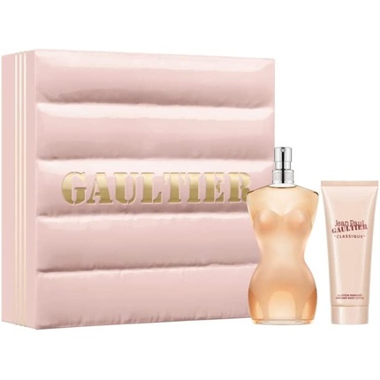 Jean Paul Gaultier Classique Eau de Toilette Spray and Perfumed Body Lotion Gift Set 100ml and 75ml