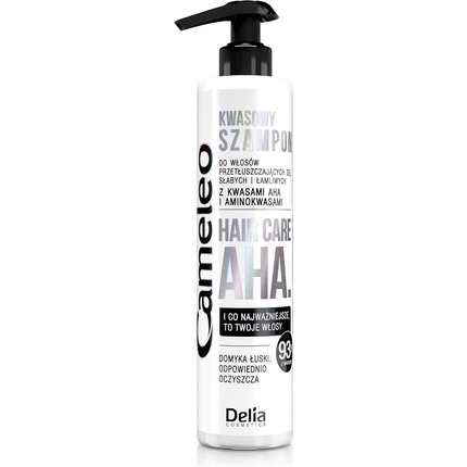 Cameleo AHA Hair Care Acid Shampoo for Greasy, Weak, Brittle Hair 250ml