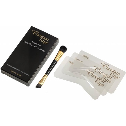 Christian Faye Brush and Stencil Set