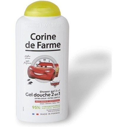 Corine de Farme Cars Extra-Gentle Shower Gel 2-in-1 Body and Hair Cleansing