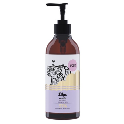 YOPE Natural Shower Gel Lilac and Vanilla 400ml