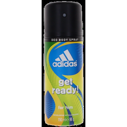 Get Ready By Adidas Men Body Deodorant Spray 5oz