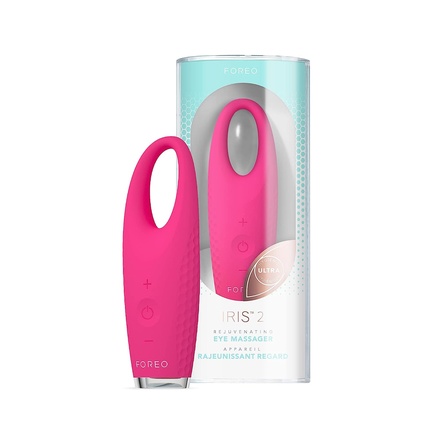 Foreo IRIS 2 Rejuvenating Eye Massager for Dark Circles, Puffy Eyes & Anti-Aging Fuchsia