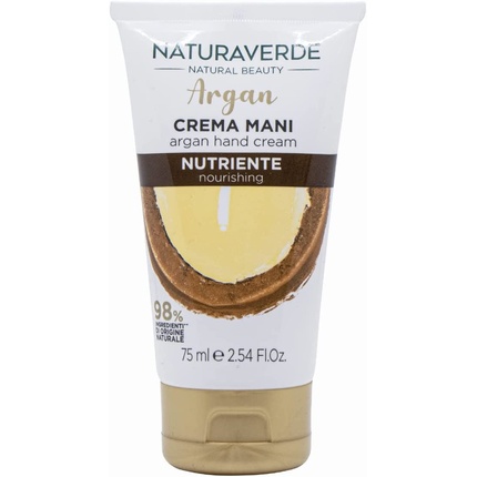 Naturaverde Natural Beauty Organic Argan Oil Nourishing Hand Cream 75ml