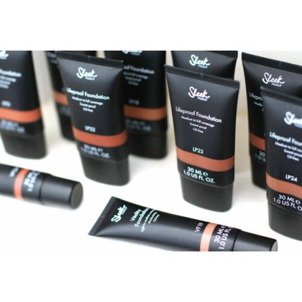 Sleek Makeup Lifeproof Foundation Medium To Full Coverage Sweat Proof Oil Free Lp07 30ml
