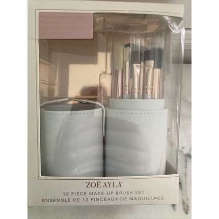 Zoe Ayla Complete Professional Brush Set 12 Pieces Anti-Bacterial