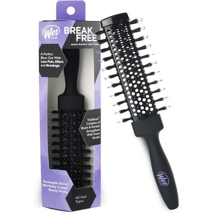 Wet Brush Waves Round Extended Barrels for Unisex
