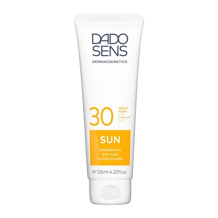 Dado Sens Sun Sunscreen Fluid SPF 30 125ml for Sensitive and Allergy-Prone Skin