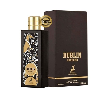 Dublin Leather 100% Original Perfume 2.7oz 80ml Maison Alhambra
