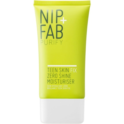 Nip + Fab Teen Skin Fix Zero Shine Face Moisturizer with Niacinamide and Antioxidant Wasabi Extract 40ml
