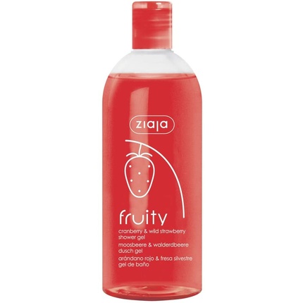 Ziaja Fruity Cranberry & Wild Strawberry Shower Gel 500ml