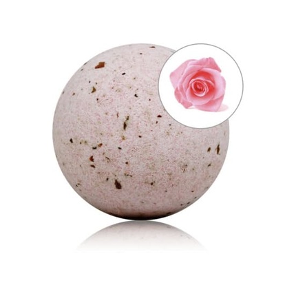 Taloka Rose Bath Bomb With Rose Petals 150 Grams