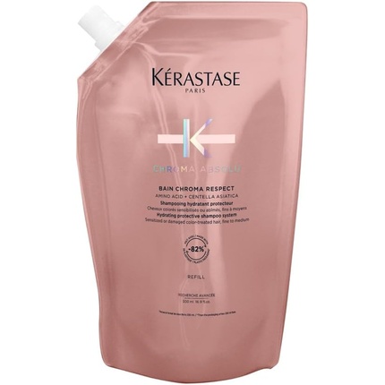 Kérastase Chroma Absolu Hydrating and Protective Shampoo for Damaged Colour-Treated Hair 500ml