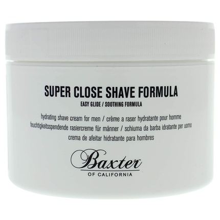 Baxter of California Super Close Shave Formula for Men Easy Glide Soothing Formula 8 Fl Oz