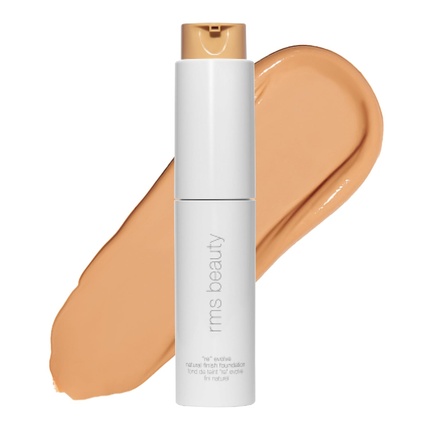 RMS Beauty ReEvolve Natural Finish Foundation Liquid Face Makeup Skin Tint Refillable Pump 33.5 Full Size