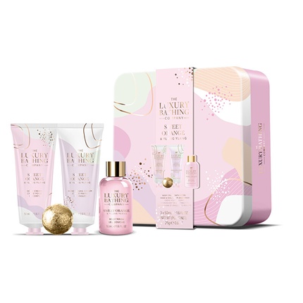 Orange & Ylang Ylang 4-piece Body Care Gift Set in a Can