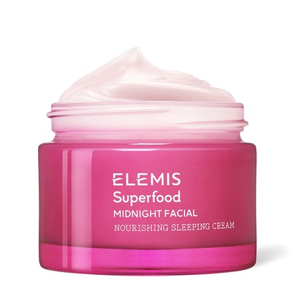 Elemis Superfood Midnight Facial, Prebiotic Over Night Cream to Nourish 50ml