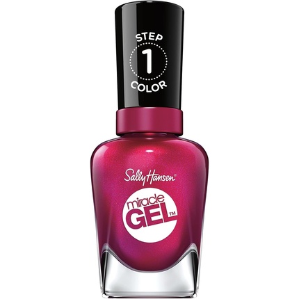 Sally Hansen Miracle Gel Nail Polish Mad Women Pink 500 14.7ml