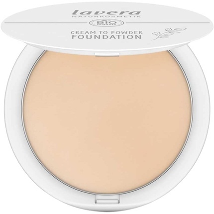 avera Cream to Powder Foundation Light 01 Nude with Organic Almond Oil and Vitamin E 10.5g