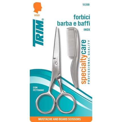 Trim Specialtycare Mustache/Beard Scissors and Comb