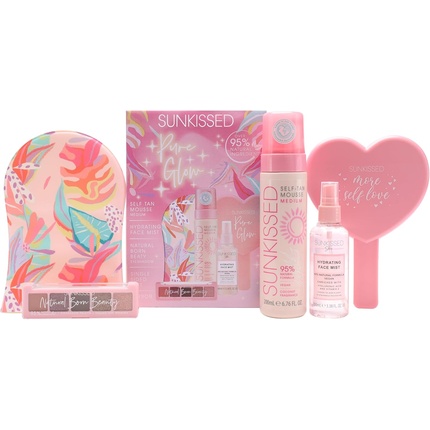 Sunkissed Pure Glow Medium Tanning Gift Set