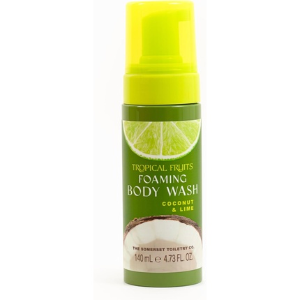 Tropical Fruits Coconut and Lime Foaming Body Wash 140ml