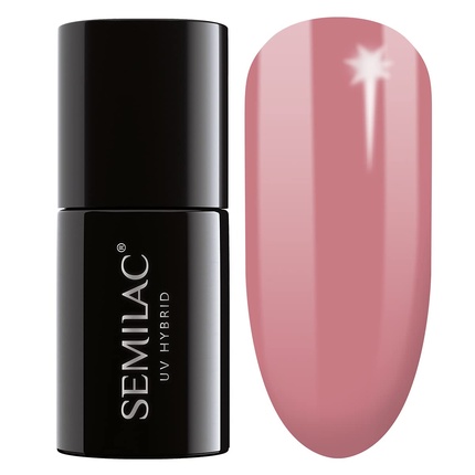 Semilac Extend 5in1 Brown Pink Nail Polish 7ml