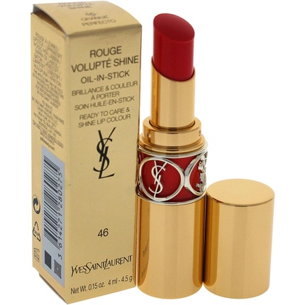 Yves Saint Laurent Rouge Volupte Shine Oil-in-stick Lipstick No.46 Orange Perfecto