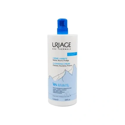 Uriage Cleansing Cream For Sensitive Skin Face And Body 1000ml