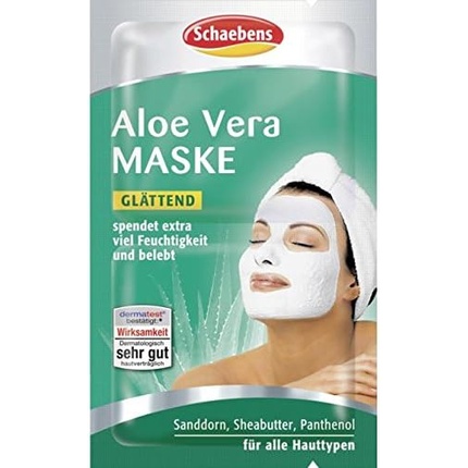 Schaebens Aloe Vera Mask Sea Buckthorn Shea Butter & Panthenol 5ml