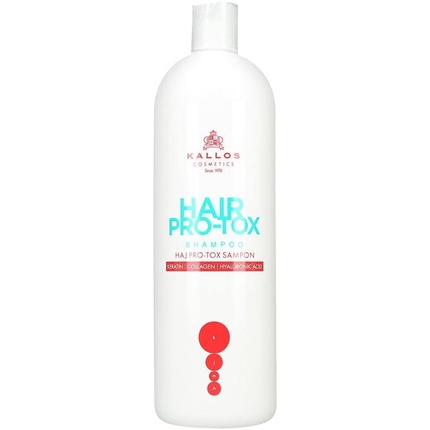 KJMN Hair Pro-tox Shampoo with Keratin, Collagen and Hyaluronic Acid for Weak, Thin, Dry and Brittle Hair 1000ml