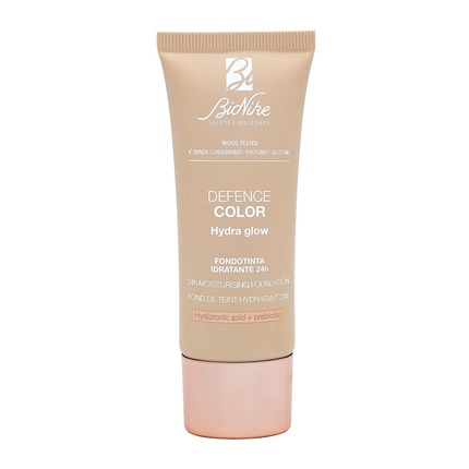 BioNike Defence Color Foundation Hydra Glow Moisturizing 24h 30ml - Shade 102 Creams