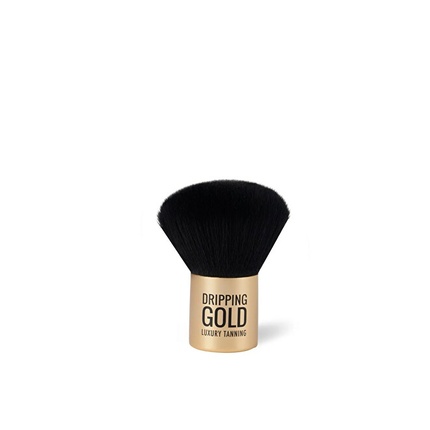 Dripping Gold Mini Kabuki Brush