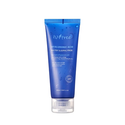ISNTREE Hyaluronic Acid Water Sleeping Mask 100ml 3.38 fl.oz Moisturizing Gel Texture Overnight Skincare Radiant Glow