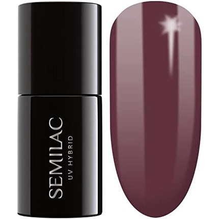 Semilac 030 UV Hybrid Nail Polish Dark Chocolate 7ml