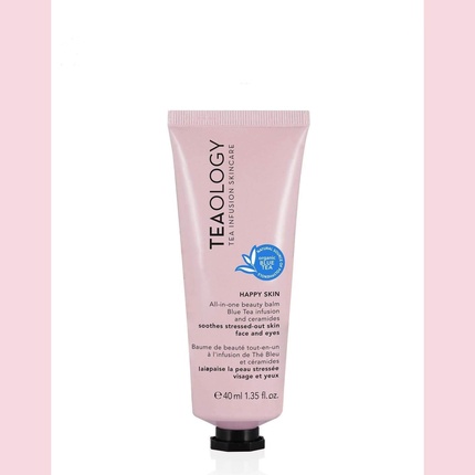 Teaology Happy Skin All-in-One Beauty Balm 40ml - Vegan Natural Face Day and Night Cream