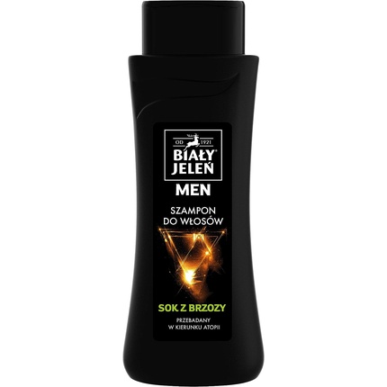 Hypoallergenic Bialy Jelen Shampoo for Men Sensitive Skin with Birch Sap 300ml