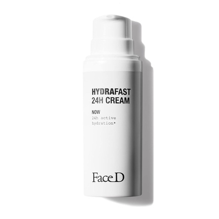 Face D Hydraftast 24H Moisturizing and Soothing Cream with Hyaluronic Acid and Vitamin C+E SPF15 50ml