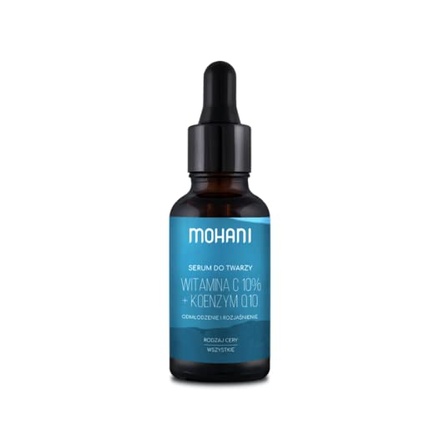 MOHANI Rejuvenating and Brightening Face Serum with Vitamin C 10% and Coenzyme Q10 30ml