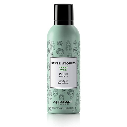Alfaparf Milano Style Stories Soft Spray Hair Wax 6.76 oz - Professional Salon Quality