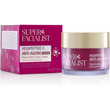Super Facialist Hexapeptide 9 Anti-Ageing Advanced Night Cream 50ml