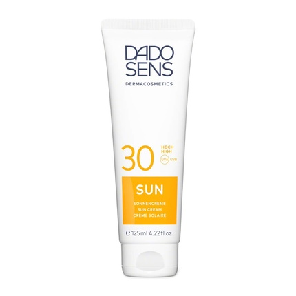 Dado Sens Sun Sunscreen Cream SPF 30 125ml for Sensitive and Allergy-Prone Skin
