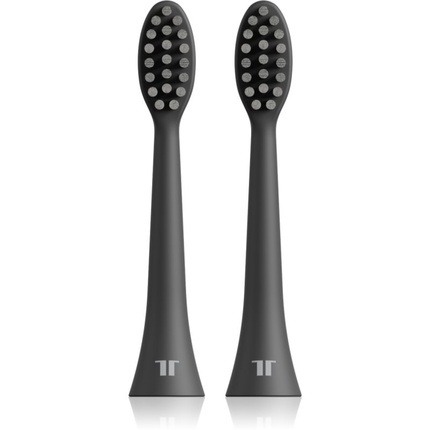 Tesla TS200 Brush Heads Black for TS200(Deluxe) 2 pcs