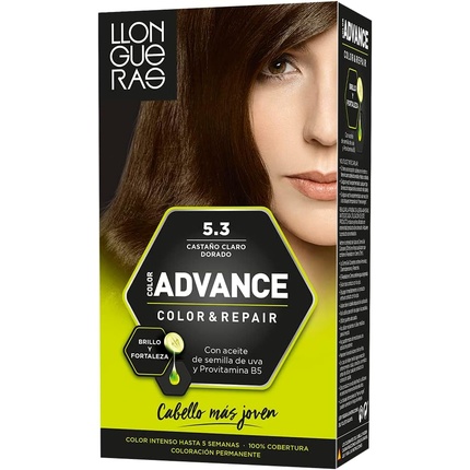 LLONGUERAS Color Advance Hair Colour 5.3 Clear Gold Brown