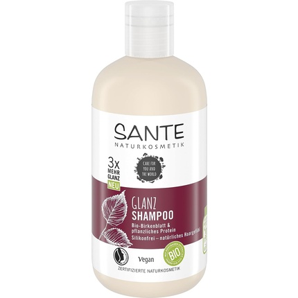 Sante Naturkosmetik 40303 Family Shine Shampoo Organic Birch Leaf & Vegetable Protein 250ml
