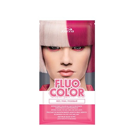 JOANNA Fluo Color Coloring Shampoo Pink 35g