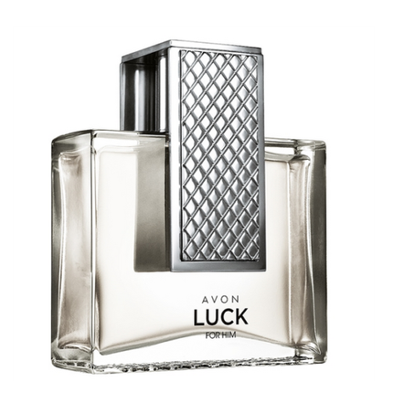 Avon Luck For Him Eau De Toilette 75 Ml Nutmeg Amber New