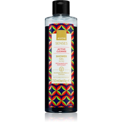 Avon Senses Active Cleanse Shower Gel 250 ml