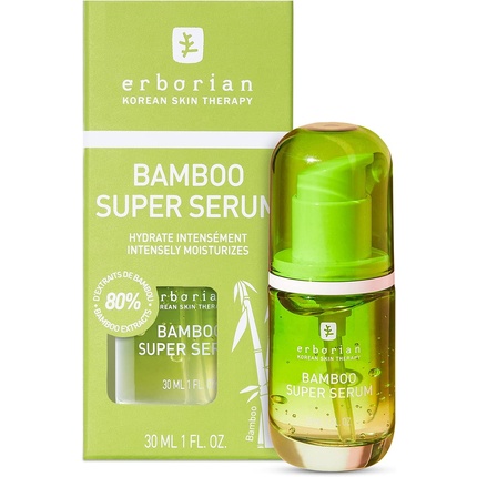 Erborian Bamboo Super Serum Facial Care with Bamboo Extract and Hyaluronic Acid 30ml