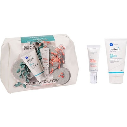 Panthenol Extra Promo Face Cleansing Gel 150ml And Retinol Anti-Aging Face Cream 30ml